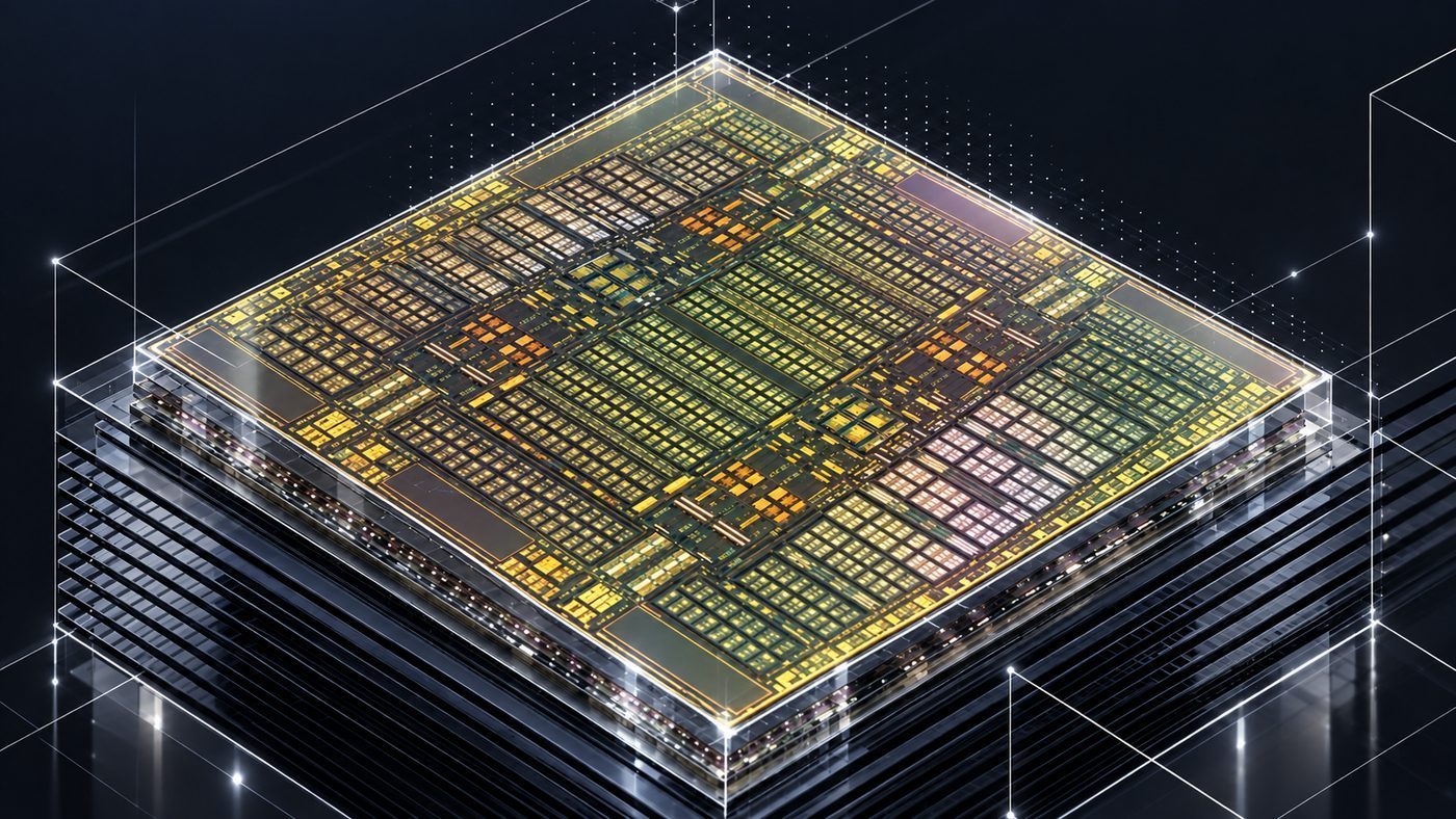 NVIDIA H100 GPU chip render