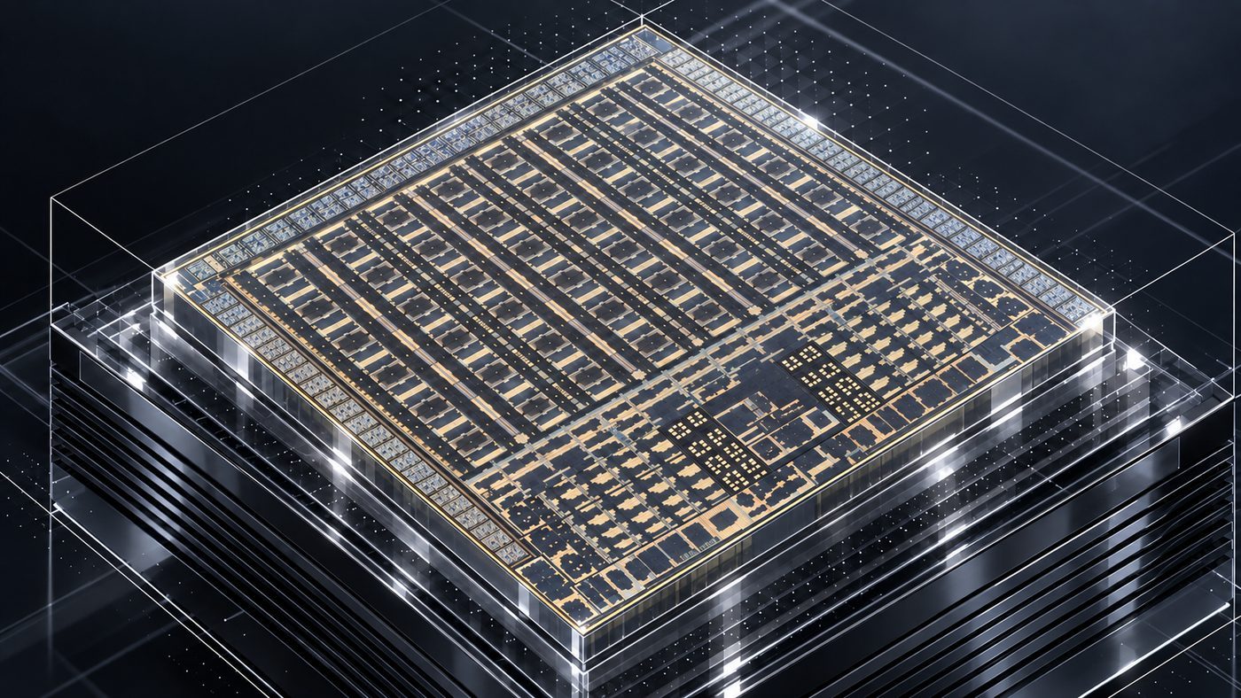 NVIDIA L4 GPU chip render